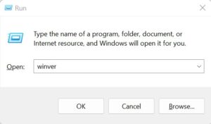 เปิด Run Dialog