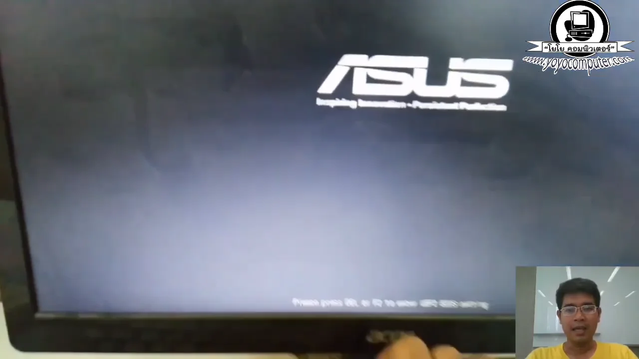 ภาพจากวิดีโอสอนแก้ปัญหา 4 ways to fix a computer that cant enter windows and keeps restarting itself