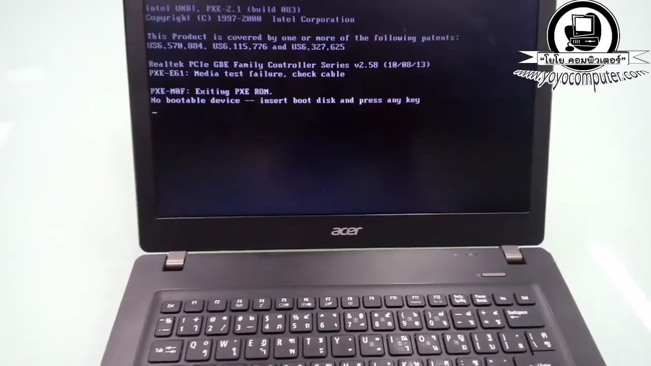 ภาพจากวิดีโอสอนแก้ปัญหา download windows 11 iso usb boot
