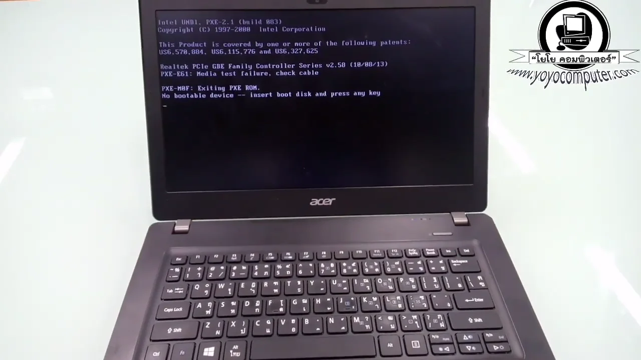 ภาพจากวิดีโอสอนแก้ปัญหา download windows 11 iso usb boot