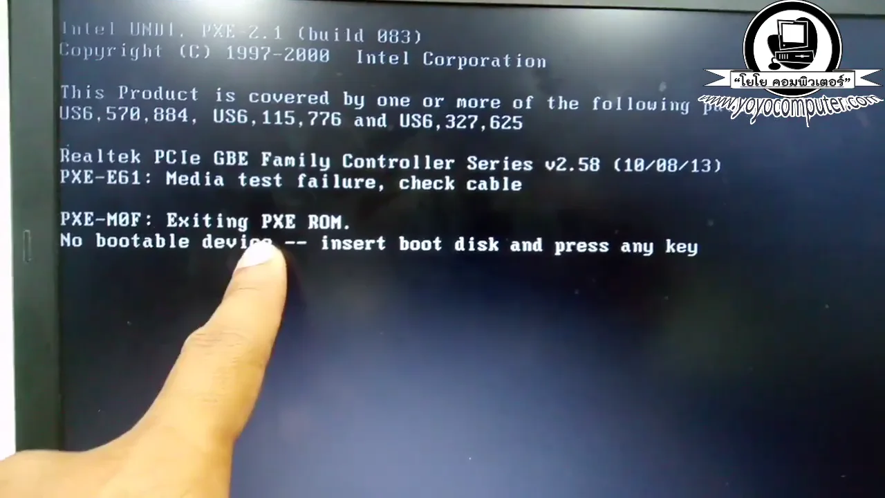 ภาพจากวิดีโอสอนแก้ปัญหา download windows 11 iso usb boot