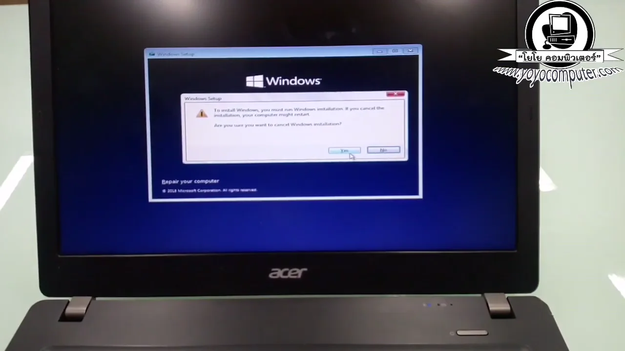 ภาพจากวิดีโอสอนแก้ปัญหา download windows 11 iso usb boot
