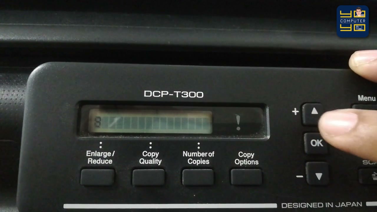 คลิปนี้จะพามาดูวิธีเคลียร์ซับหมึกเต็ม แก้โค้ด Error 46 ของปริ้นเตอร์ Brother DCP-T300 ผ่านหน้าปัดเครื่องโดยไ…