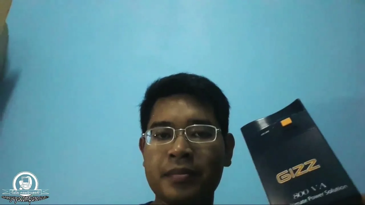 ทดสอบแบตเตอรี่ UPS GIZZ 800VA ว่าชาร์จเก็บไฟได้ไหม