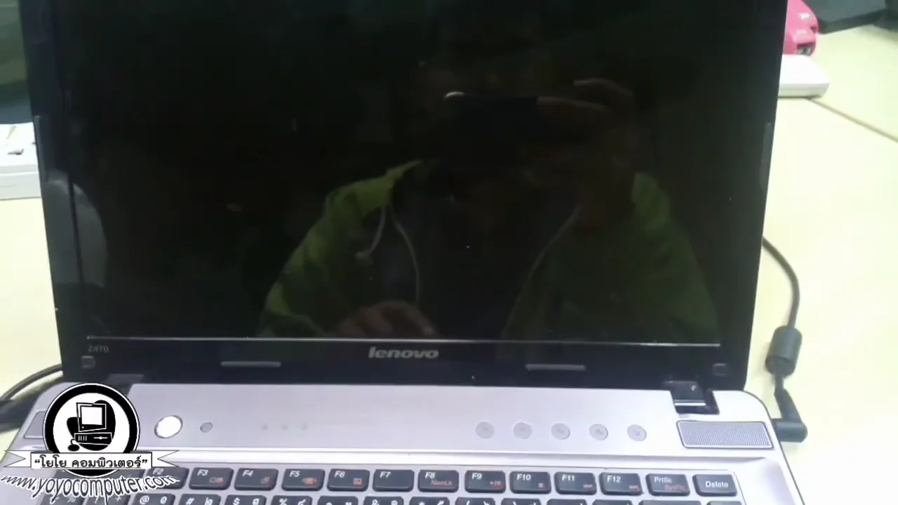 ภาพจากวิดีโอสอนแก้ปัญหา how to enter bios all brands