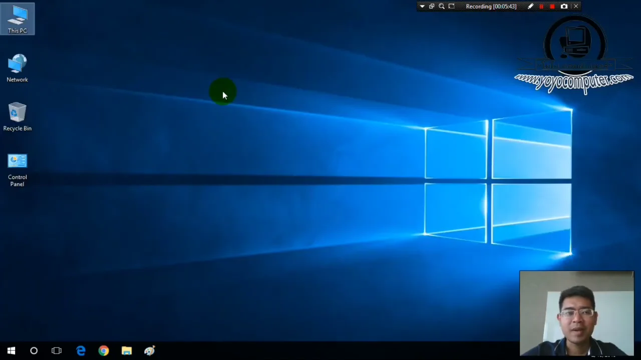 ภาพจากวิดีโอสอนแก้ปัญหา optimize windows 10 11 speed guide