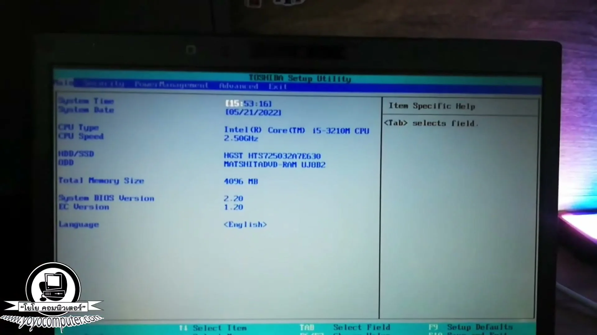 กระบวนการ Format และลง Windows ใหม่