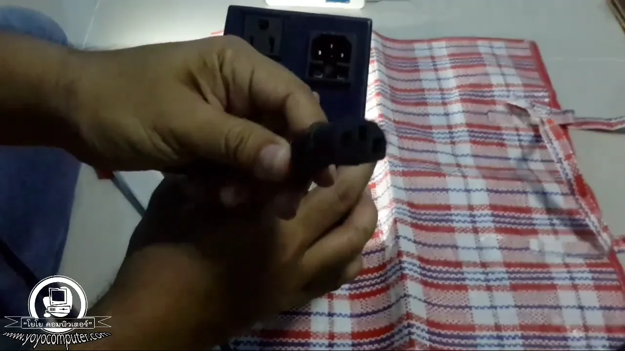 ภาพจากวิดีโอสอนแก้ปัญหา ups buying guide and troubleshooting