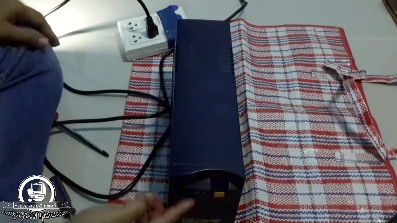 ภาพจากวิดีโอสอนแก้ปัญหา ups buying guide and troubleshooting