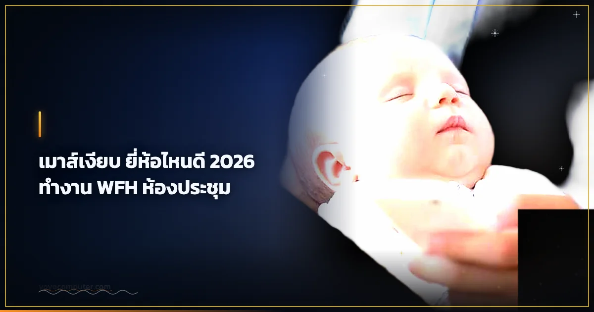 เมาส์เงียบ ยี่ห้อไหนดี 2026 ทำงาน WFH ห้องประชุม