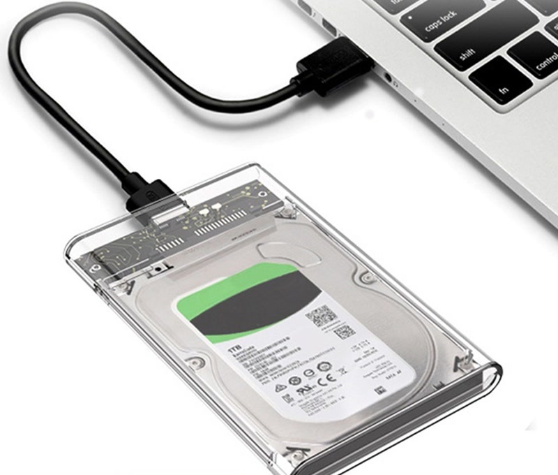 กล่องใส่ HDD USB 3.0 ขนาด 2.5 นิ้ว (ใช้ต่อดิสก์เก็บไฟล์สำรอง)