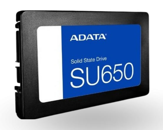 เอสเอสดี SATA 2.5 นิ้ว ADATA SU650 (สำหรับใส่แทนฮาร์ดดิสก์ลูกเดิมที่เริ่มช้าหรือมี Delay / Bad Sector)